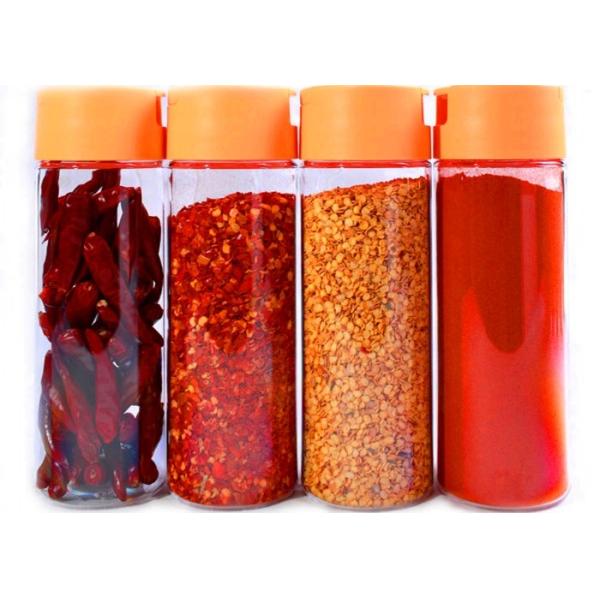 Pulverized Dried Chile Flakes Oiled Sun Dried Steamed Pizza Red Flakes Moisture 8%