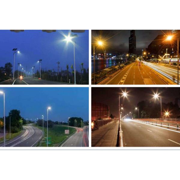Remote Control Solar Garden Street Light , Solar Powered Outdoor Street Lights