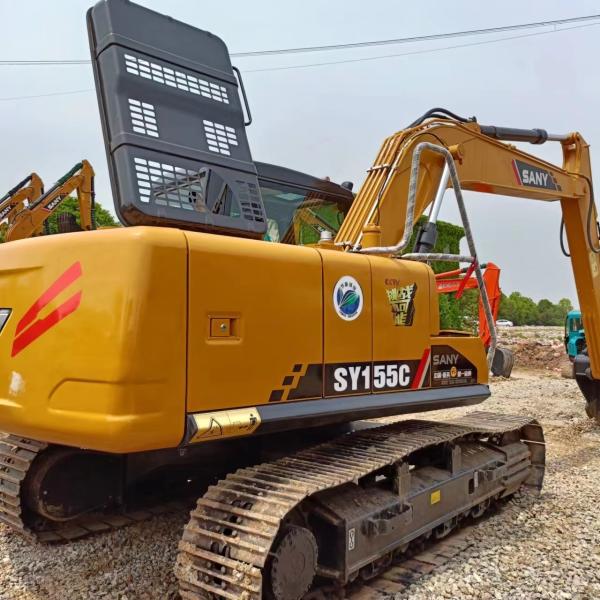 Medium Sized Crawler Excavator Sany 155C Sany 155 Excavator Original Cheap Price