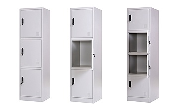 Knock Down 1.2mm H1800mm Steel Storage Locker