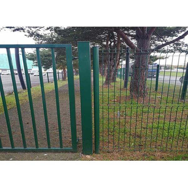 Stock 1m Farm Fence Gates 3d Welded Mesh Panel For Garden