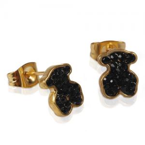 Cheap Latest Model Stainless Steel Earrings Gold Color Small Stud Earrings For Women wholesale