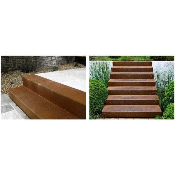 Architectural Constructions Origami Staircase Corten Steel Steps Spiral Stairs