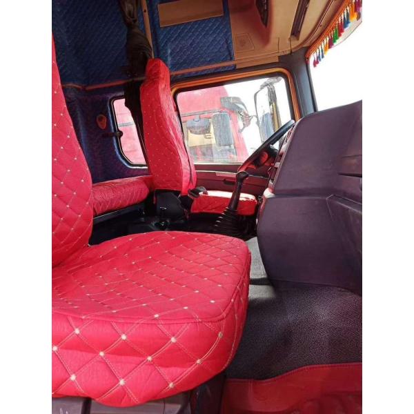 Weichai WP13.500E501 Shacman Tractor Used Heavy Duty Trucks Traction Mass 40 Ton