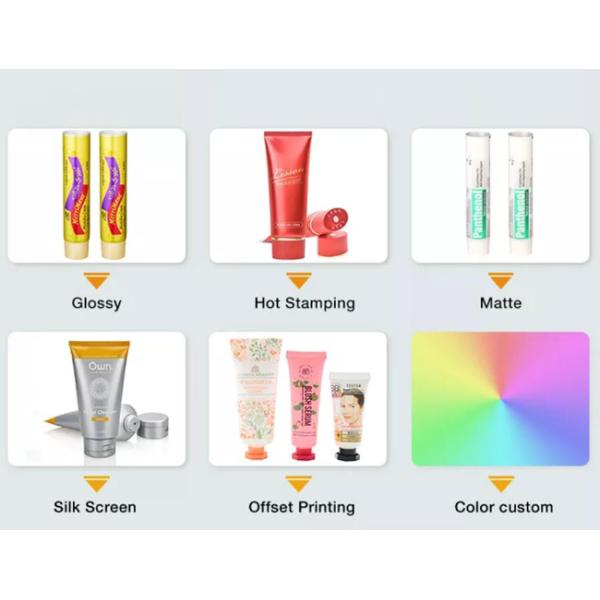 Multicolored 30ml Cosmetic Tube 30G Lip Scrub Tube Leak Proof