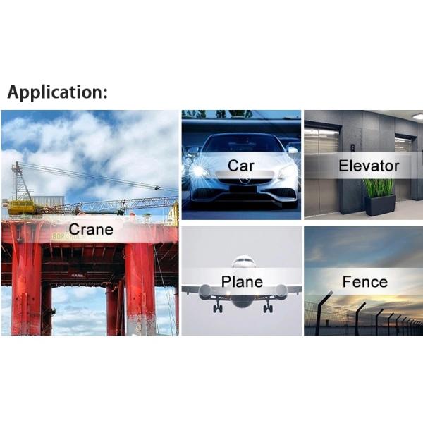 Cold Heading Steel Special PVC / Nylon Coated Stainless Steel Wire Rope Aircraft Cable