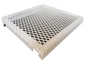 Cheap White Frame 8mm Thickness Gi Expanded Metal Mesh Stainless Steel 304 wholesale