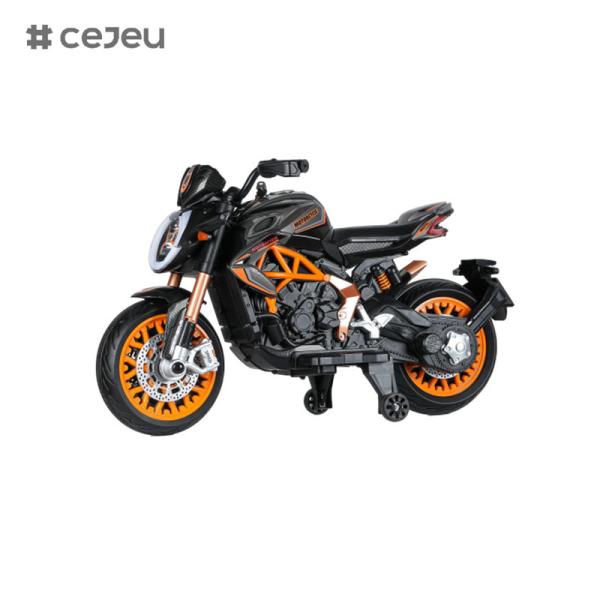 CJ-800RC Kids Ride On Motorcycle 3 Wheel 12V Battery Powered Electric Toy Power Bicycle,4.5 battery, single drive 550