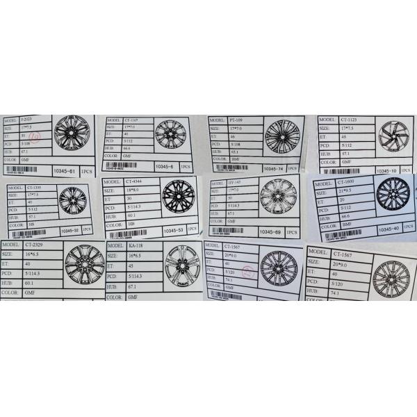 Aluminum Alloy BMW Replica Wheels 5x120 18 Inch Rims ET30-45