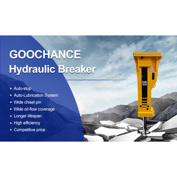 Atlas Epiroc NB1500 Box Type Low Noise Hydraulic Demolition Hammer For 20 Ton Excavator