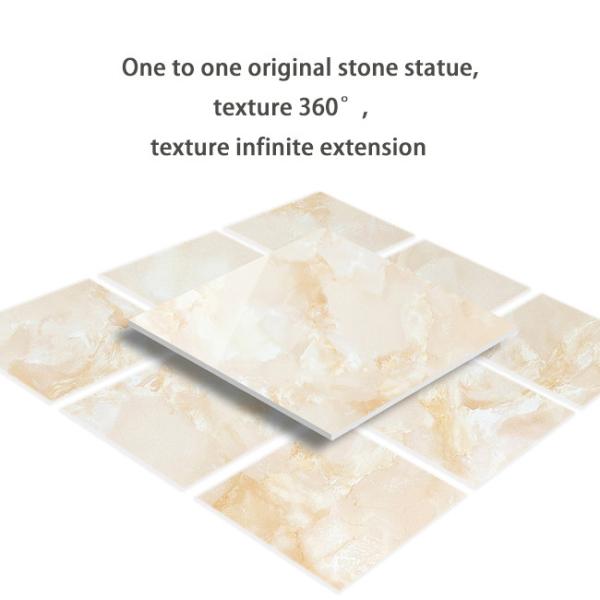 Anti Slip Full Glazed Porcelain Tile 800x800mm Diamond Living Room Floor Tile Jade Noble