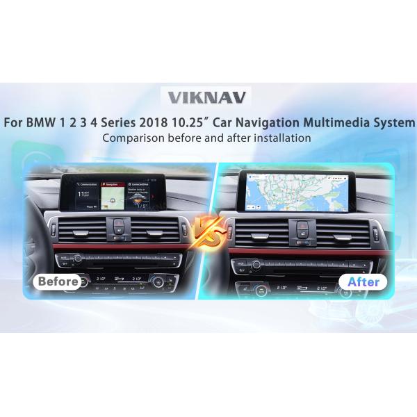 10.25 inch Car Radio For BMW 1 2 3 4 Series 2018 EVO System GPS Navigation Android Auto Multimedia Player Head Unit