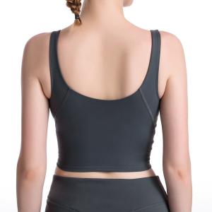 Cheap Sash sexy sports bra women gather breathable hem yoga sports bra vest wholesale