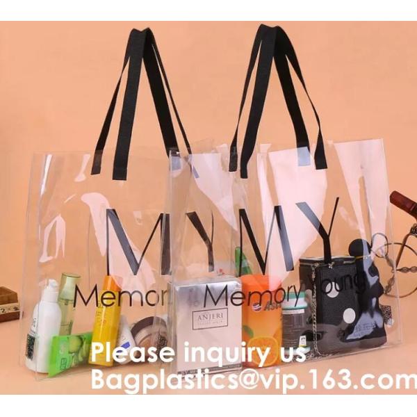 Fashion Neoprene Shopping Beach Tote Bag, Custom Waterproof Outdoor Beach Bean Bag, Promotional Clear Beach Bag