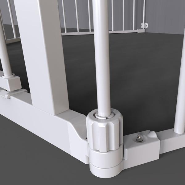 Prodigy Sturdy Removable Metal Baby Fence , Detachable Play Yards Foldable Baby Playpen