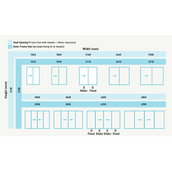 Waterproof Aluminum Framed Door Large Sliding Glass UPVC Laminated