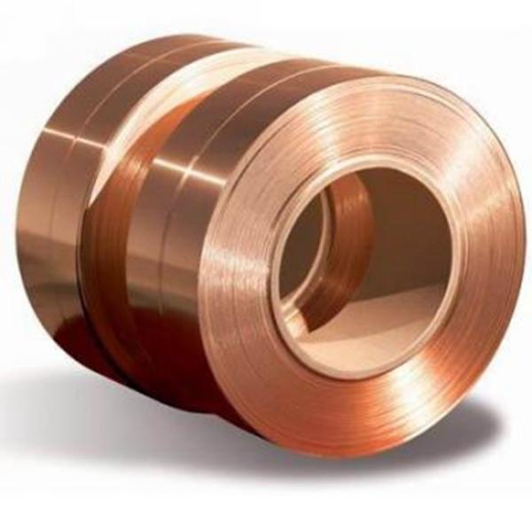 Straight Edge Copper Strip 0.05-20mm Thickness High Tensile Strength
