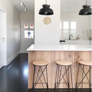 Cheap Modern L Shape White Textured Melamine Cabinets Kitchen Wooden wholesale