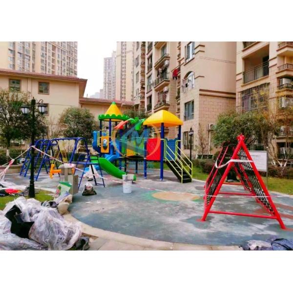 6x5.5m Outdoor Playground Equipment Safe Novel Design For Kids