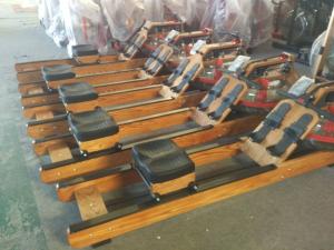 adjustable water wooden rowing machine Germany quality
