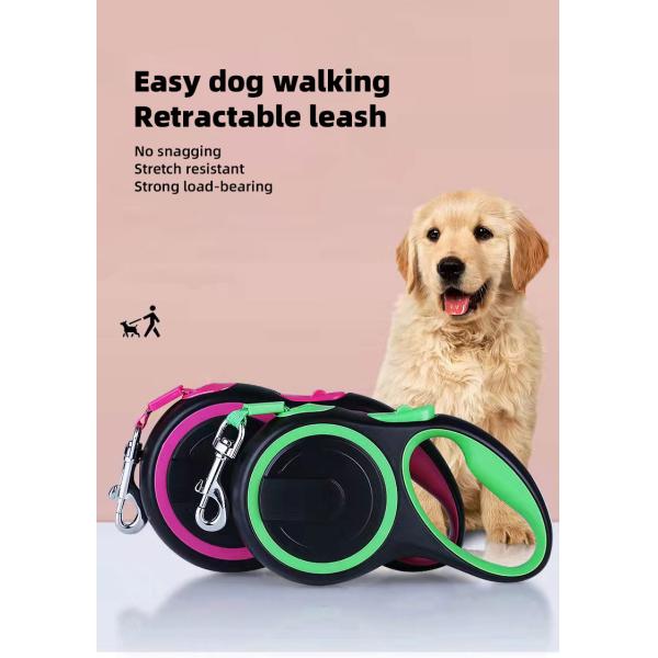 Traction Rope Simple Style Dogs Adjustable pet Leashes multi-color wlking