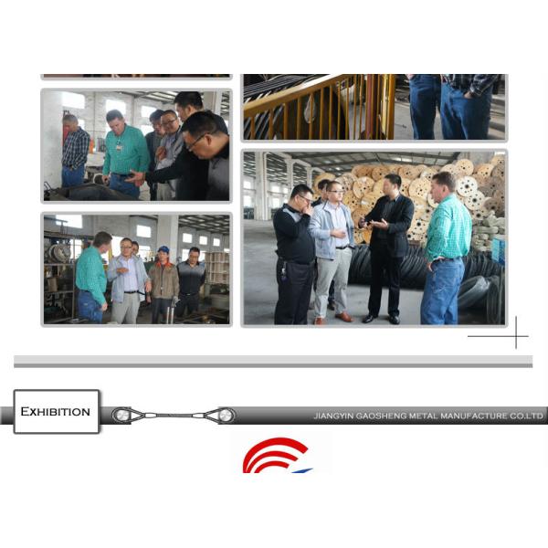 7x19 1/8'' Galvanized Garage Door Safety Cable For Torsion Spring