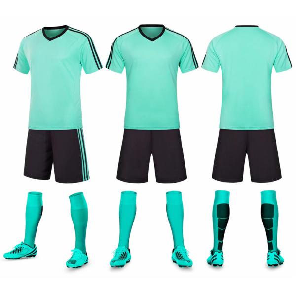 Hot sell sublimation Football Club High Quality Men Short Sleeve Soccer Wear Jersey