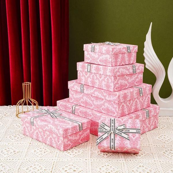 Customized Cardboard Paper Packaging Gift Jewelry Box with Foam Insert and 100% Recycled Material Paper