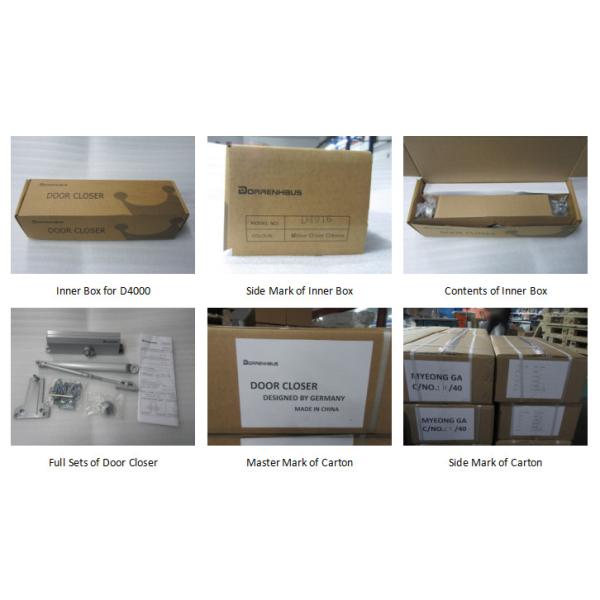 Commercial Backcheck Door Closer , Adjusting Door Closer with Hold Open Feature