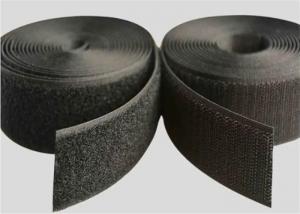 Cheap Reusable Nylon Fastening Tape Hook And Loop Banding Black Color available wholesale