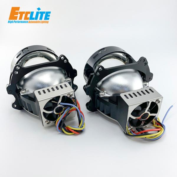 6000K LED Projector Lens , H4 9003 HB2 Bi Led Laser Projector