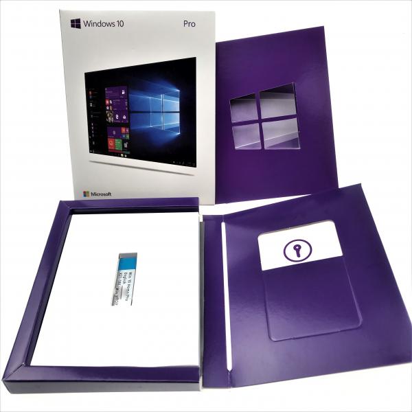 Quality 64 Bits License Key Windows 10 Pro Key Code Microsoft Retail Box Package Download for sale