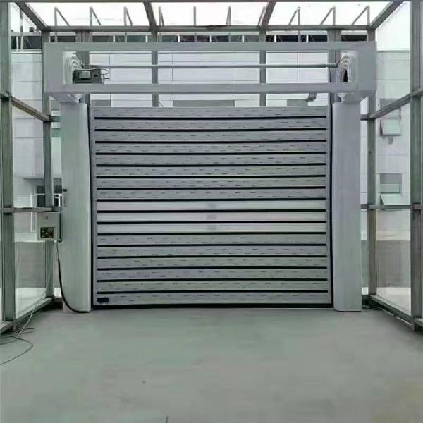 Aluminum Alloy Roll up Fast Shutter Spiral Security Garage Door