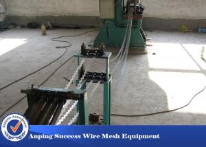 China High Speed Single Razor Wire Making Machine Green Color JG-13strips on sale