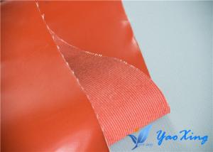 Cheap 0.8mm Twill Woven Rubber Silicone Coated Glass Fabric wholesale
