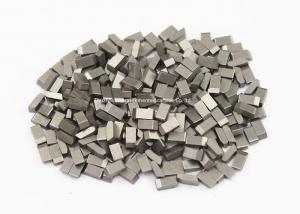 Cheap High Wearable Tungsten Carbide Saw Tips For Hardwood , Carbon Steel , Cork, YG6 ,YG6X wholesale