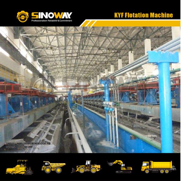 45KW Power Mineral Processing Equipment XCF Mixing Flotation Machine