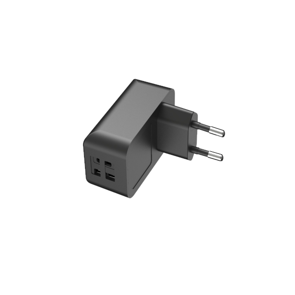 RoHS 5V 3.4A EU Dual Port Usb Wall Charger For Mobile Phone