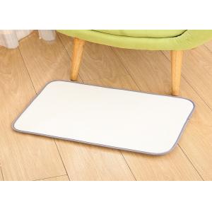 China Embossing pattern design 100% polyester memory area rugs on sale