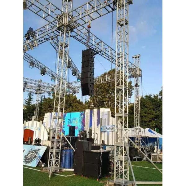 300x300mm Bolt / Strong Capacity Aluminum Stage Box Truss And Display Truss