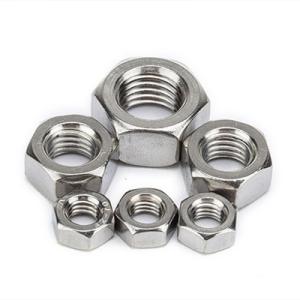 China ASTM A194 SS 304 316 Stainless Steel Weld Nuts DIN 934 M1-M10 on sale