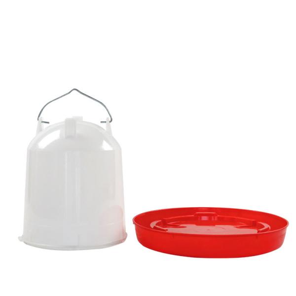 Plastic Bucket 8L 10L 15L Poultry Feeder Drinker