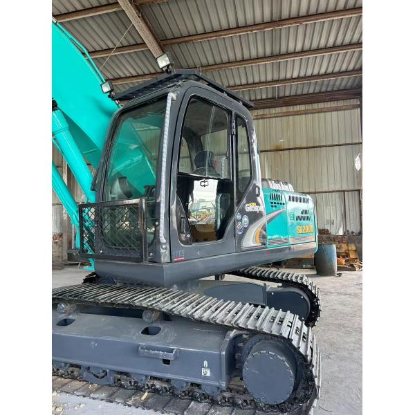 SK200D Kobelco Used Hydraulic Excavator Crawler Excavator 0.93m3 Bucket Used Kubota Digger