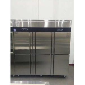 Commercial Stainless Steel Freezers Six Doors 48 Cu Ft