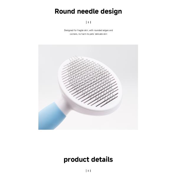 Grooming Pet Comb Brush Cat Paw Pet Hair Remover Stainless Steel Brushes Dog Cats