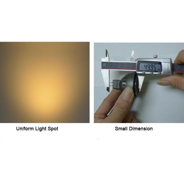 5W 6W 7W LED Light Bulb / CREE COB GU10 Spotlight With PMMA Lens CE Approved