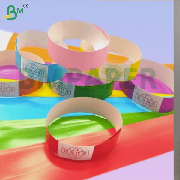 1057D 0.162mm A5 White Waterproof Printable Tyvek Paper For Athlete Wristband Cloth