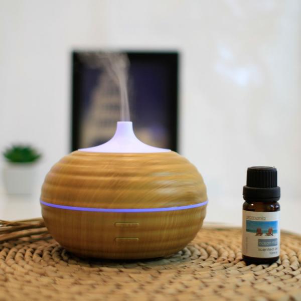 Quality Fragrance Bamboo Essential Oil Aroma Diffuser Mini Ultrasonic for sale