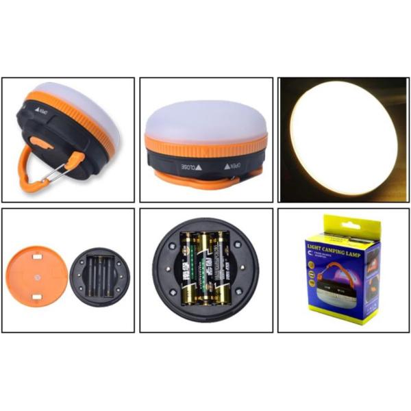 Outdoor Warm White Portable Camping Lanterns Super Bright LED Camping Tent Light IP65