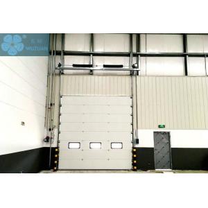 Cheap Sectional AC110V 0.376mm Steel Industrial Roll Up Doors wholesale